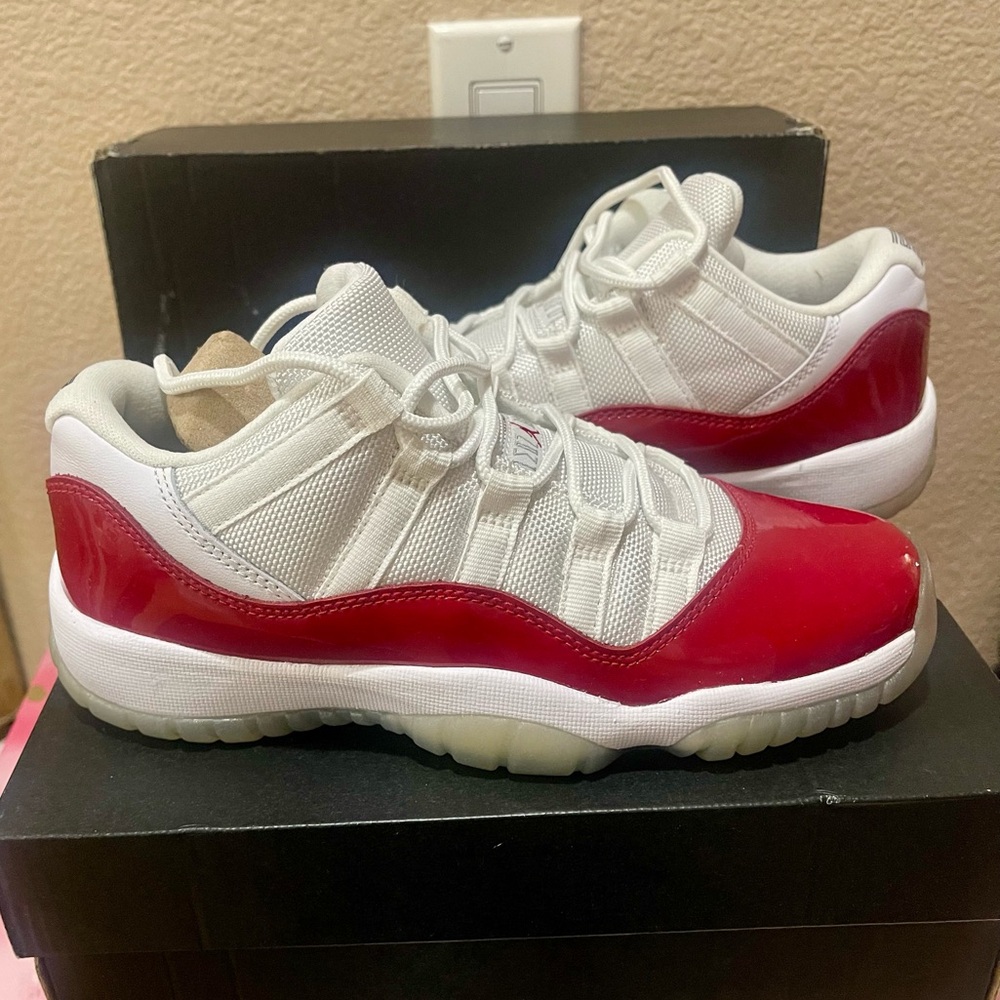 2016 Nike jordan The Air Jordan 11 Retro Low Cherry